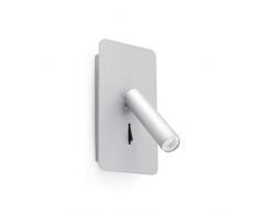 Faro Barcelona 62121 SUAU LED Lampe applique grise