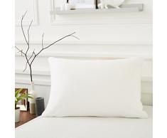 Sweetnight - Protège Oreiller 50x70 cm | Coton très Epais | Anti Acariens et Imperméable | Soyeux et Respirant | Zip de Fermeture | Qualité Hôtellerie de Luxe
