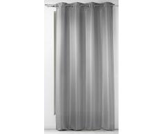 douceur dintérieur rideau a oeillets 140x260 cm polyester punchy perle