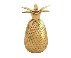 Gusums Messing Bougeoir, DorÃ©, 14.4Â cm