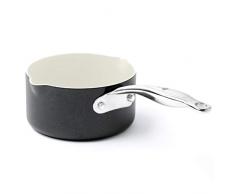 GreenPan BRUSSELS CW001664-002 Casserole Aluminium Noir 14 cm