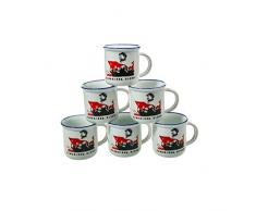 lachineuse 6 Tasses Traditions Chinoises - Motif RÃ©volution Culturelle
