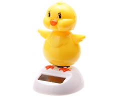 Puckator FF34 Figurine Fleur Solaire Petit Canard 6 x 5,5 x 9 cm