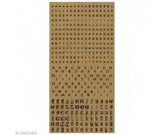 Artemio 11004369 Set de 375 Autocollant, Papier, Beige, 13 x 0,2 x 28,5 cm