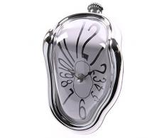 Puckator Horloge Fondue Plastique CLCK14 Couleur Argent