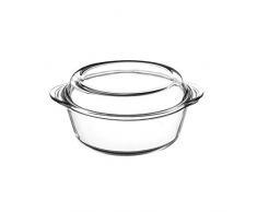 Mason Cash Collection Cocotte avec couvercle en verre, transparent, 0,85L