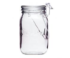 SONNENGLAS Sun Jar. Lanterne de verre solaire originale d'Afrique du Sud. Avec USB. Impact social et commerce équitable. 1 litre. Temps d'exécution de 12 heures. Pot solaire