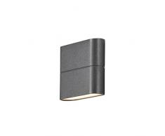 Konstsmide 7972-370 CHIERI Applique murale dextÃ©rieur en aluminium Anthracite 6 W 450 lm