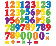 Room Mates 54213 Autocollant Mural Motif Numéros Colorés Papier Multicolore 48 x 8 x 8 cm