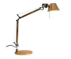 Artemide Tolomeo Lampe de table E14Â 46Â W, Gold