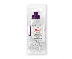Mery Balai Universel en Coton recyclé Blanc Lilas 25 cm