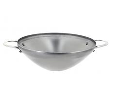 DE BUYER -5619.32 -wok mineral b 2 anses Ã¸32cm