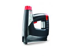 Novus J-214 Agrafeuse á accu avec malette, agrafeuse électrique sans fil avec 3,6 V batterie Lithium-ion accu, système de chargement par arrière, idéal pour la décoration, maison et loisirs,écrons pour agrafes, 053683