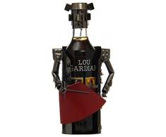 LUDI-VIN Porte Bouteille MÃ©tal Torero