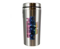 Ready Player One Gunter Mug de Voyage, en Acier Inoxydable, Multicolore, 8Â x 8Â x 18Â cm