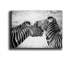 Bonamaison Peinture sur toile, multicolore, 30 x 40 cm - Conçu et fabriqué en Turquie