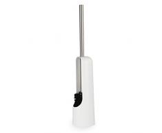 UMBRA Toilet Brush Holder Touch. Porte-brosse à toilette Touch. Plastique moulé. Coloris blanc. Dimension 8.9cmx44.5cm.