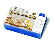 Villeroy & Boch For Me Service à café pour 4 personnes, 12 pièces, Porcelaine Premium, Blanc