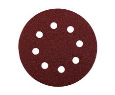 KWB Quick Clé Disques abrasifs, bois et métal, autocollant, diamètre 125 mm, perforé, 4919-08