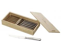 Villeroy & Boch Oscar Lot de 6 couteaux à pizza et à steak en acier inoxydable, passe au lave-vaisselle