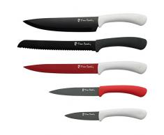 Pierre Cardin q2212Â Set de Couteaux, Acier Inoxydable, Multicolore, 38.5Â x 26.5Â x 3.5Â cm