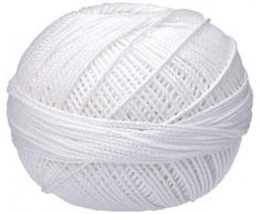 Handy Hands Pratique Mains Lizbeth Cordonnet Coton, Taille 3, Blanc Neige