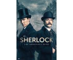 GB eye, Sherlock, Bride Portrait, Maxi Poster, 61x91.5cm