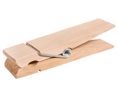 Rayher 62831000 Pinces Ã linge XL en bois, FSC 100%