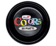 DoplÃ Assiette Plate Noir pZ.30