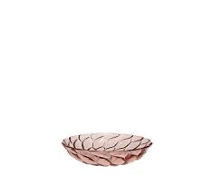 Kartell JELLIES FAMILY assiette creuse lot de 4, rose