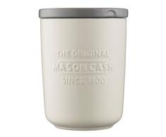 Mason Cash Bocal de rangement innovant en cÃ©ramique, CÃ©ramique, ecru, 12 x 12 x 16.5 cm
