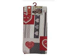 homea housse de coussin 60x60 cm microfibre edelweiss