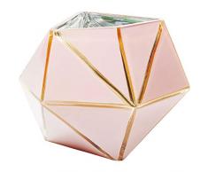Kare Design Art Pastell Vase, Rose, 19 cm