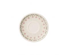 Villeroy & Boch Artesano Montagne Sous-tasse, Porcelaine Premium, Blanc/Gris