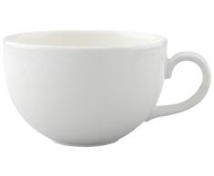 Villeroy & Boch Home Elements Tasse Ã cappuccino, 350 ml, Hauteur: 6,5 cm, Porcelaine Premium, Blanc