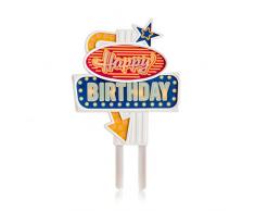 SUCK UK Décoration de gâteau clignotante