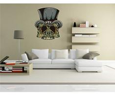 pinkelephant Autocollant Mural TÃªte de Mort 040Â âÂ DÃ©goÃ»tantes TÃªte de MortÂ âÂ Sticker Mural 70Â x 81Â cm
