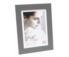 Deknudt Frames S226K7-30.0x40.0 Cadre Photo Basic, Gris Large, Bois, 30 x 40 cm