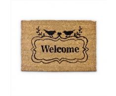 Relaxdays 10016798 Paillasson Nature 60 x 40 x 1,5 cm