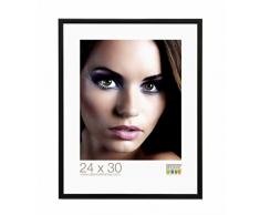 Deknudt Frames S024S2 Cadre Photo Aluminium Noir 40 x 40 cm