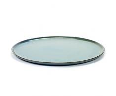 Serax Terres De Rêves Assiette Poterie Bleu Taille Unique