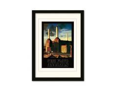 Pink Floyd MP10344P-PL Poster EncadrÃ©, Multicolore, 30 x 40 cm