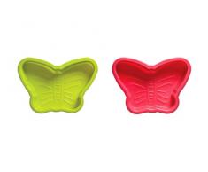 Premier Housewares 0804982 Set de 2 Moules à Gâteau Papillons en Silicone