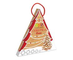 SCRAPCOOKING 3953 Kit Arbre de Noël, Acier Inoxydable, Inox, 22,5 x 22 x 3 cm