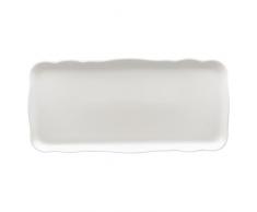 Hutschenreuther 02013-800001-12844 Plat Ã Cake Rectangulaire, Porcelaine, Blanc, 40,3 x 18,8 x 3,8 cm