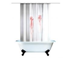 Spinning Hat Rideau de Douche Marques de Mains ensanglantÃ©es