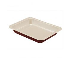 Guardini Chocoforme, Plat Ã four 22 x 28 cm, acier avec revÃªtement anti-adhÃ©rent, couleur crÃ¨me-chocolat
