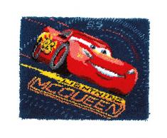 Vervaco Kit Tapis au Point nouÃ© Disney Lightning McQueen
