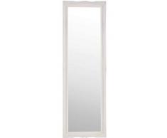 FRAMES BY POST Grande Blanc Ancien Motif Ornate Robe Miroir Mural 124,5Â x 40,6Â cm, 122Â cm x 41Â cm
