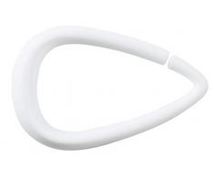 Spirella 10.14716 Rideau de Douche Drop White Plastique